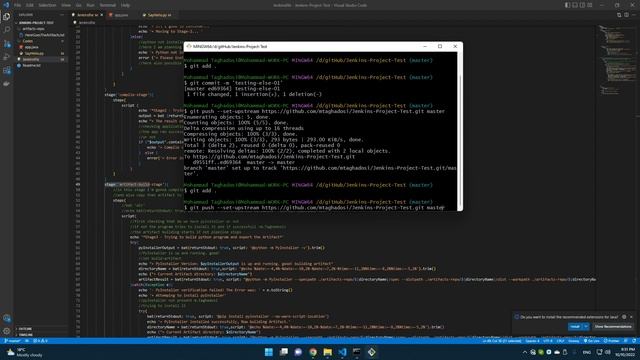 Making an actual Jenkins Pipeline for complete CI/CD Process of a Python program. смотреть онлайн