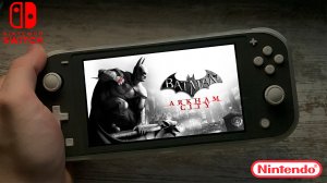 Batman Arkham City Nintendo Switch Lite Gameplay