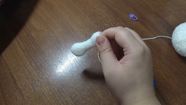 Косточка для собачки крючком МК. смотреть онлайн
