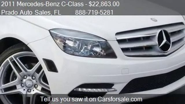 2011 Mercedes-Benz C-Class C300 for sale in Miami, FL 33144 смотреть онлайн