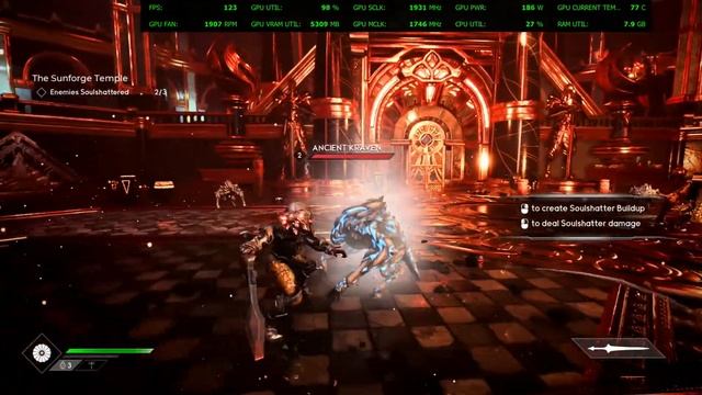 Godfall v.2.3.15 - тест игры на RX 5700 XT смотреть онлайн