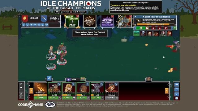 Idle Champions Of The Forgotten Realms The Best Formation