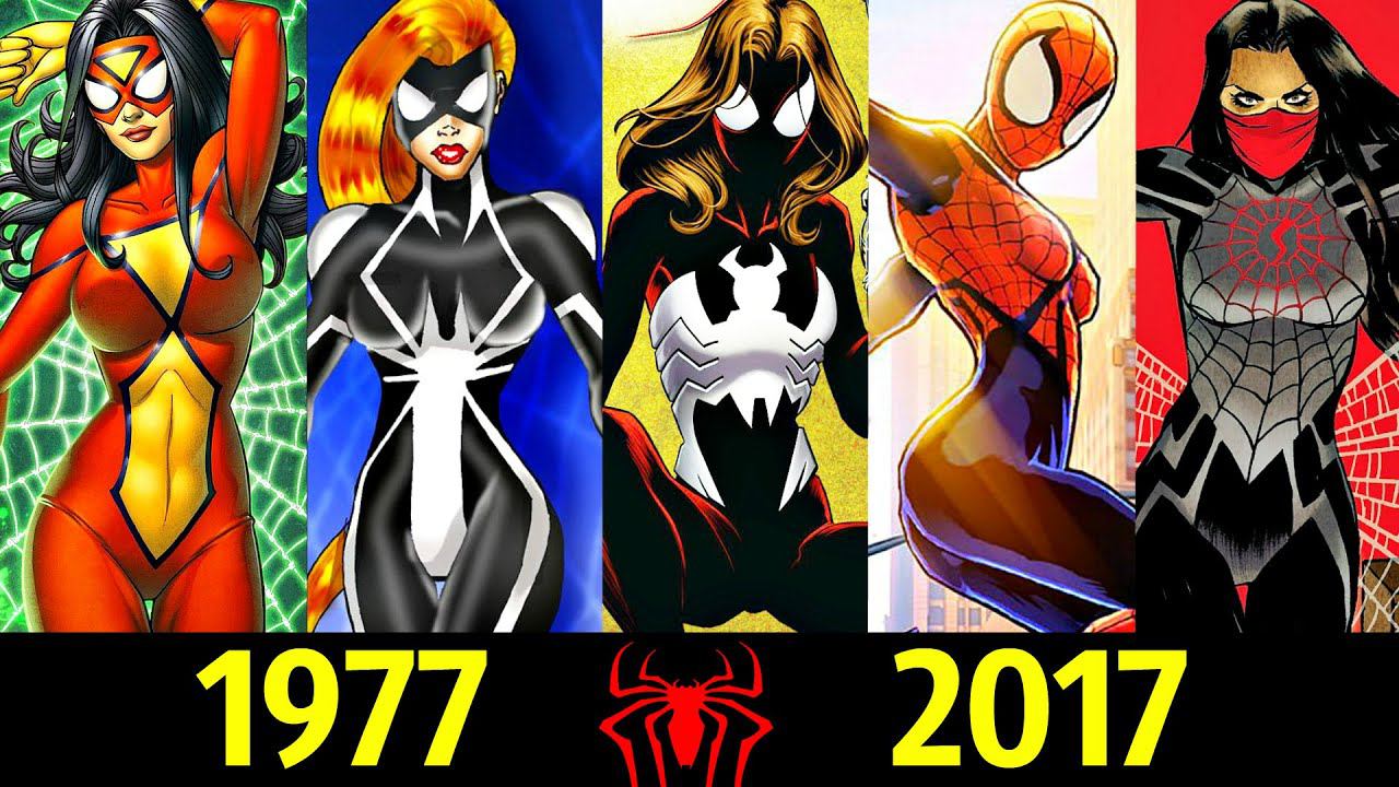 Женщина-Паук - Эволюция (1977 - 2017) ! Все Появления Джессики Дрю ! смотреть онлайн