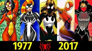 Женщина-Паук - Эволюция (1977 - 2017) ! Все Появления Джессики Дрю !