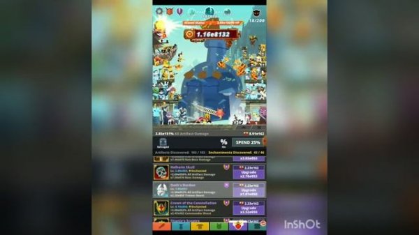 Tap Titans 2 - Clan Ship Build #63 (How to spend your skill points, and playing tournament)