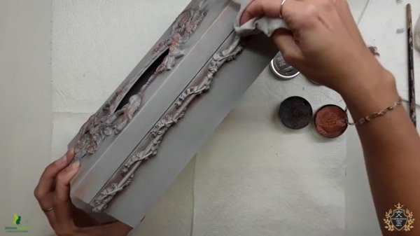 Vintage tissue box♡♡♡ Inspiracja dla Zielone Koty.pl