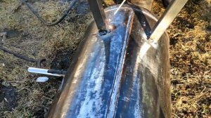 Мангал из газового баллона своими руками
