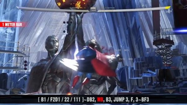SUPERMAN Beginner Combo Guide - Injustice 2