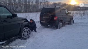 Как мы засадили Уаз Патриот на ровном месте?♂️?