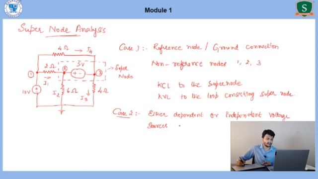 18EC32 | M1 | Part 8| Super Node Analysis смотреть онлайн
