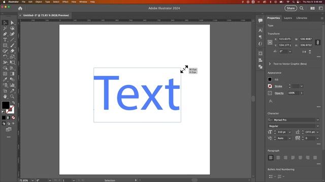How to Resize Text in Illustrator смотреть онлайн