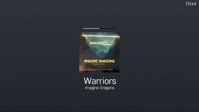 Imagine Dragons - Warriors (1 hour loop/1hr loop) / 이매진드래곤스 - 워리어즈 (1시간) смотреть онлайн