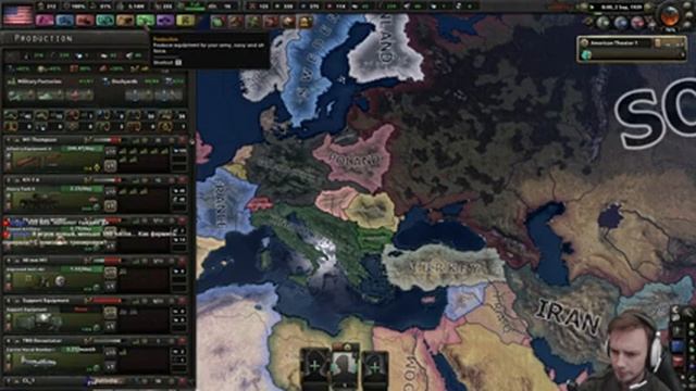 США. Сетевая игра. Исторические правила (Hearts of Imperialism) смотреть онлайн