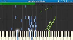 S.Rachmaninov - Italian Polka. Piano solo (Synthesia)