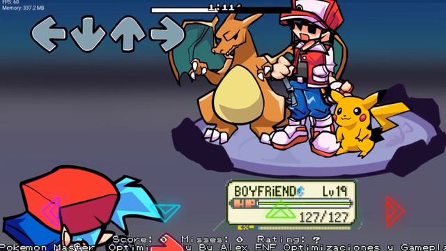 FNF VS Pokémon Red Master Optimizado Android Gama Baja (Mod-Folder) (Zip) смотреть онлайн