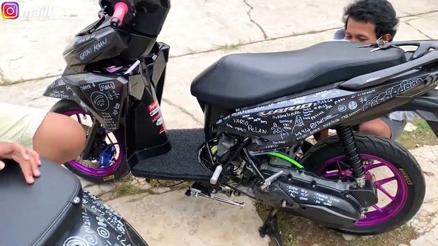 CORAT CORET SI VARIO FULL SE MOTOR SAMPE VELG, KNALPOT смотреть онлайн