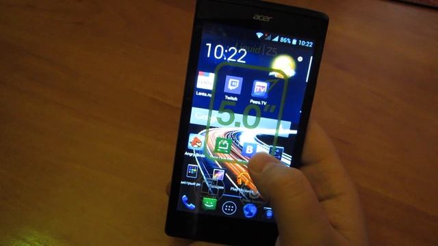Обзор Acer Liquid Z5 от Gerki смотреть онлайн