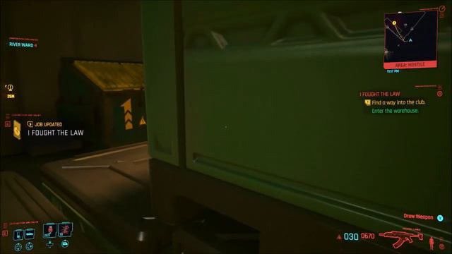 Cyberpunk 2077 - Side Job - I Fought The Law смотреть онлайн