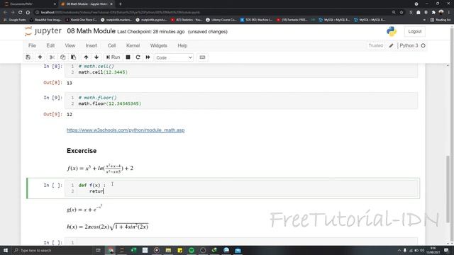 Tutorial Dasar Python 08 | Math Module смотреть онлайн