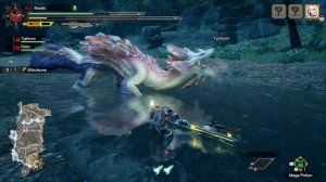 Monster Hunter Rise - Hunting A Mizutsune Gameplay