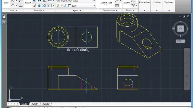 Çizgi TAGEM e Kampüs AutoCad 2011 Temel Eğitimi Annotations смотреть онлайн