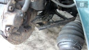 Замена шаровых опор Рено Меган.