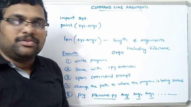 COMMAND LINE ARGUMENTS - PYTHON PROGRAMMING смотреть онлайн