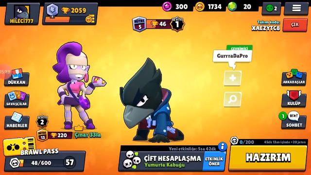 Çınarla brawl stars crow ile mr. P çıktı #2 смотреть онлайн