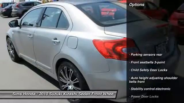 2010 Suzuki Kizashi Burlington WA B8626A