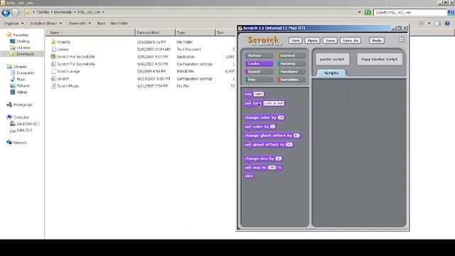Scratch for Second Life | Scratch 1.1 Modification смотреть онлайн
