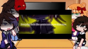 Past Afton Family React To Future || FNAF || Part 1/2 || Gacha Club ?