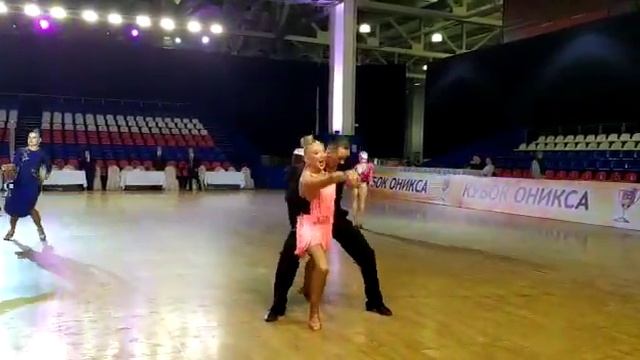 Турнир"Кубок Оникса," сениоры ,латина.(4) смотреть онлайн