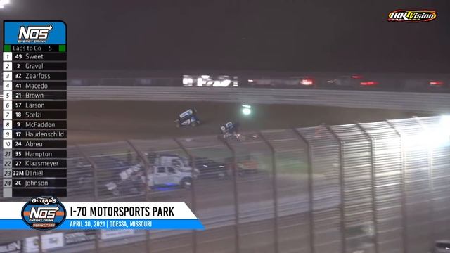World of Outlaws NOS Energy Drink Sprint Cars at I-70 Motorsports Park April 30, 2021 | HIGHLIGHTS смотреть онлайн