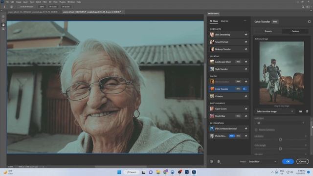 The Fastest Way to Color Grade in Photoshop! 2023 NEW METHOD смотреть онлайн