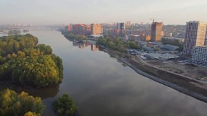 Рыбалка на фидер у Бугринского моста в Новосибирске