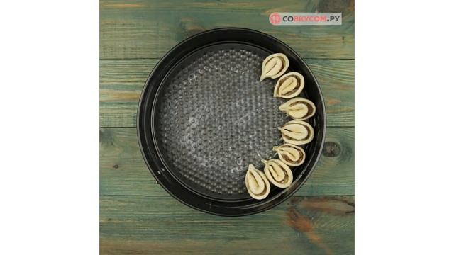 Пирог с мясом «Хризантема» - Рецепты от Со Вкусом смотреть онлайн