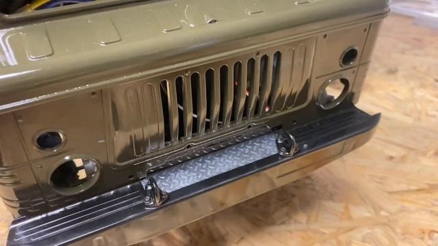 Cross Rc Gc4 Газ 66 1:10 покраска кабины шины Rc4wd часть 3