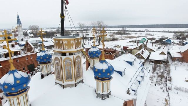 Установка восьмигранника для центрального купола смотреть онлайн