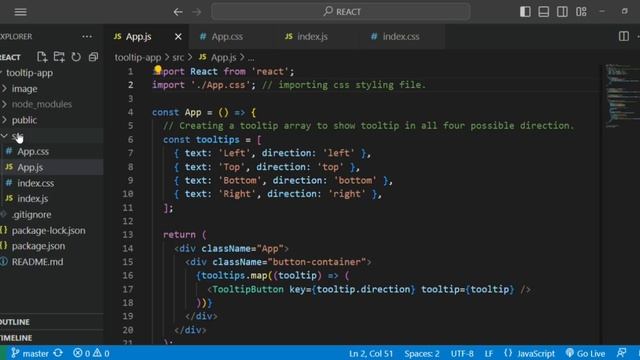 Coding Ninjas || React || Skill Test Project || Tooltip ||. смотреть онлайн