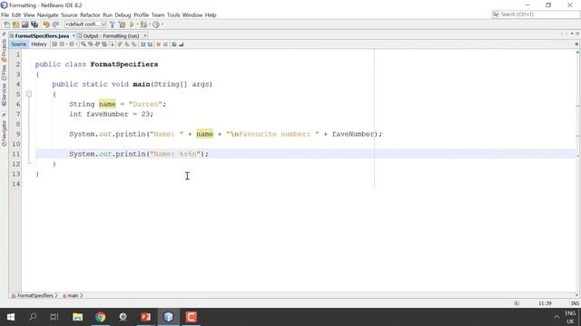 Format Strings Specifiers in Java (Part One) смотреть онлайн