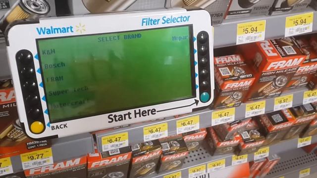 самостоятельная Подборка запчастей Волмарт США