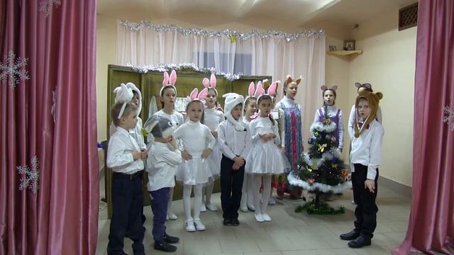 Рождественское поздравление Воскресной школы Великокняжеского храма города Ельца смотреть онлайн