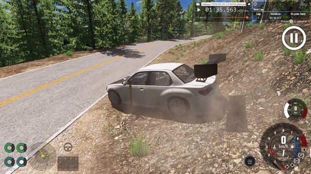 BeamNG.drive: Covet Time Attack Pack demo 2 смотреть онлайн