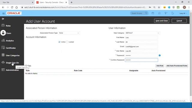 Oracle Fusion Functional - Day 2 User Creation Role Assignments смотреть онлайн