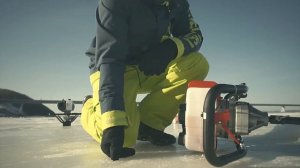 Мотобуры "VERTON". Проверяем производительность на льду.