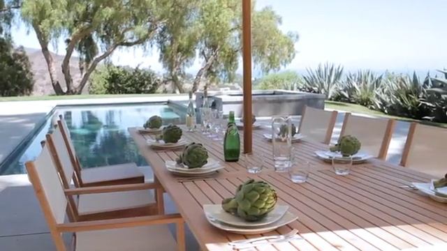 Gloster Solana Outdoor Furniture смотреть онлайн
