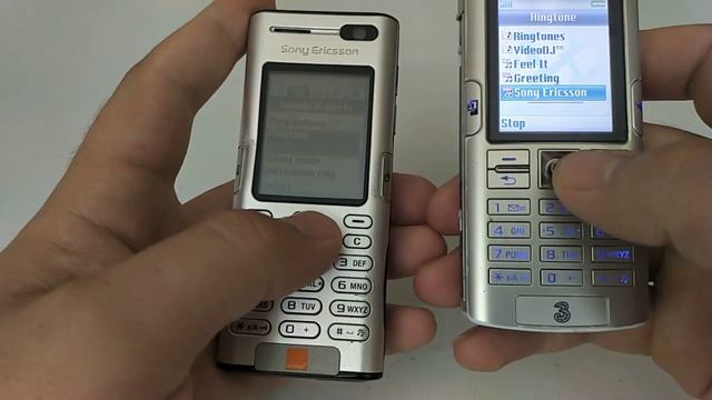 Sony Ericsson K600i & K608i Mobile phone menu browse, ringtones, games, wallpapers смотреть онлайн