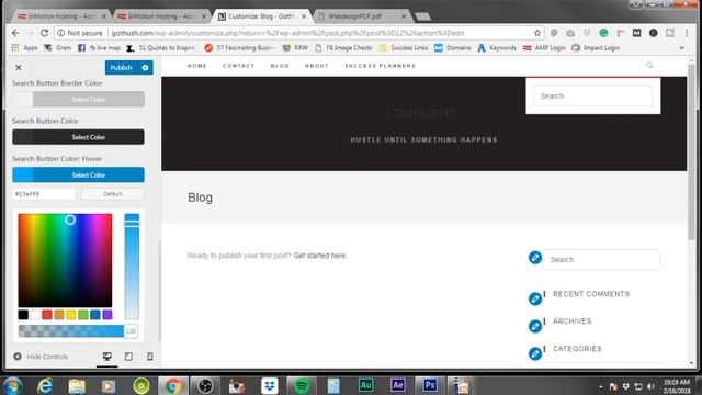 WordPress Tutorial For Beginners Step By Step | FreeWebDesignTutorial com