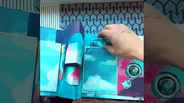 Интерактивный альбом с поп-ап элементами 