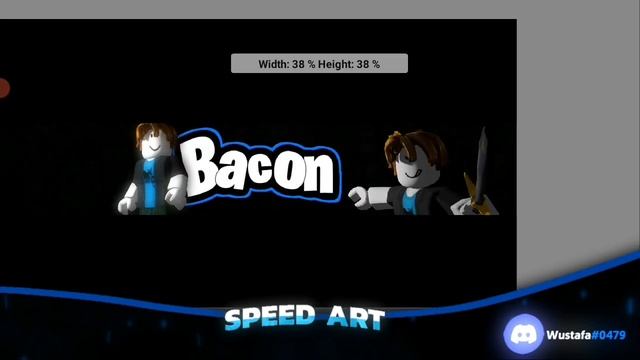Roblox Bacon Banner Speed Art #4 (Ps touch) смотреть онлайн